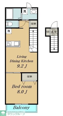 アミーチェの物件間取画像